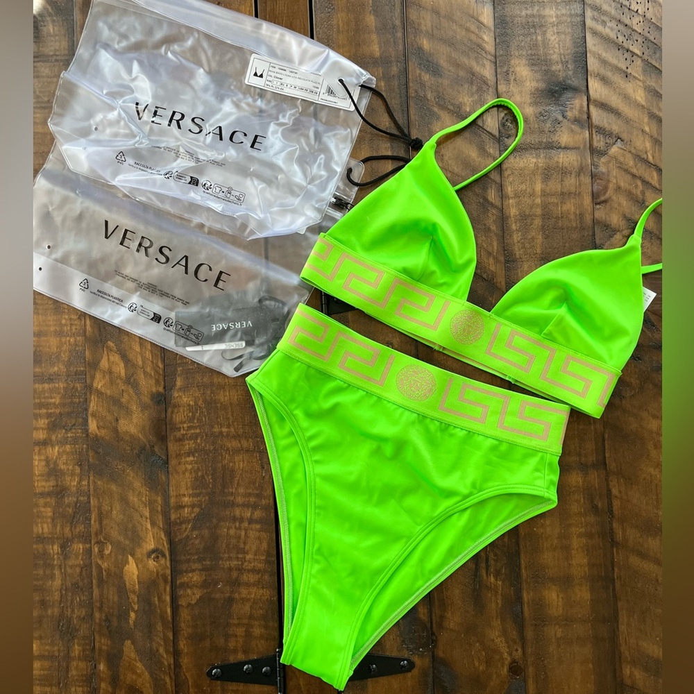 Versace Clover Bikini Set size 1